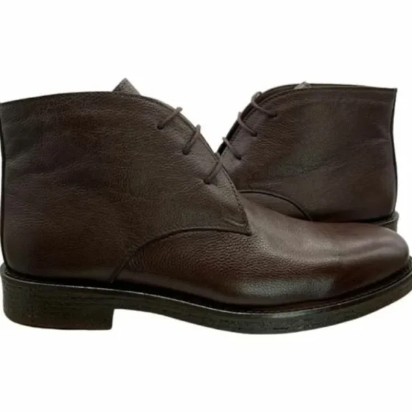 paolo_shoes_gianni_leathe_0.webp Shop Paolo Shoes Gianni Leather Chukka Boots Brown