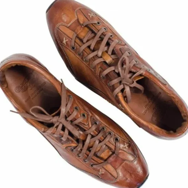 Online Paolo Shoes Radley Leather Oxfords Brown
