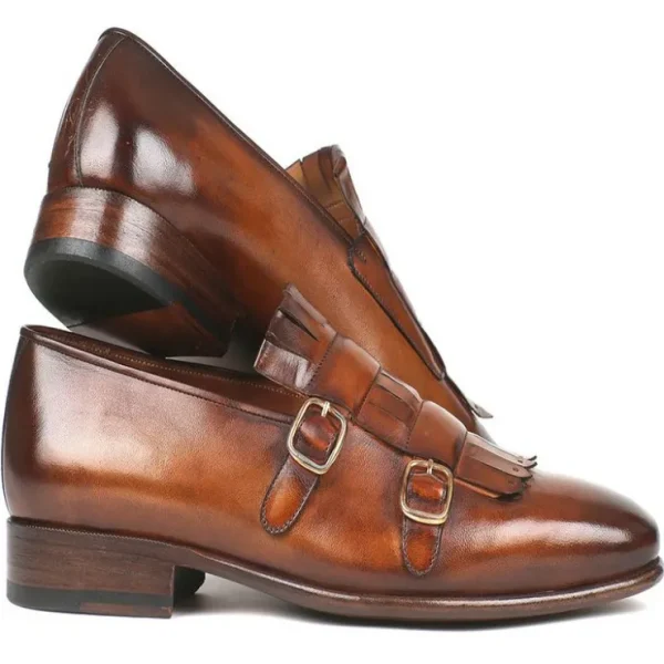paul_parkman_calfskin_dou_4-2.webp New Paul Parkman Calfskin Double Monk Straps Brown