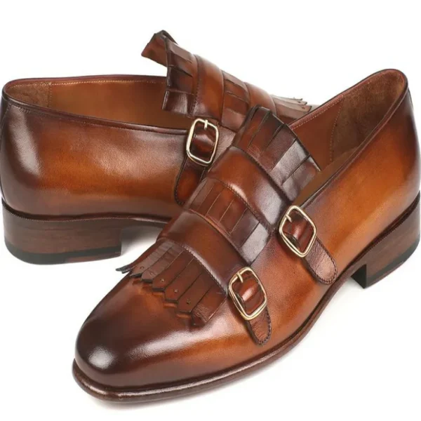 paul_parkman_calfskin_dou_5-1.webp New Paul Parkman Calfskin Double Monk Straps Brown