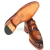 Cheap Paul Parkman Calfskin Loafers Brown