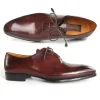 Hot Paul Parkman Calfskin Oxfords Brown / Bordeaux Brown/Bordeaux
