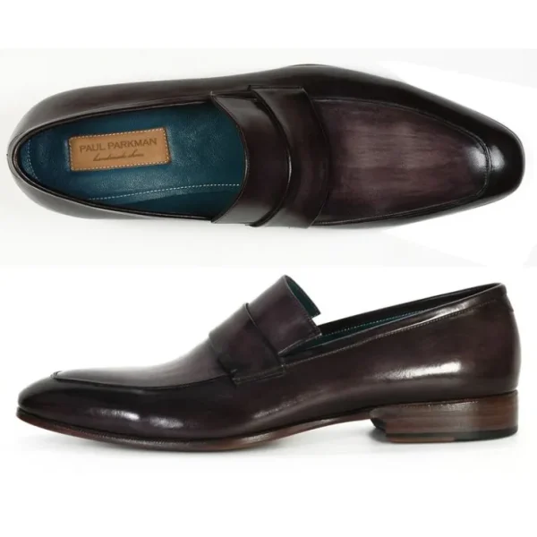 paul_parkman_calfskin_str_0.webp Fashion Paul Parkman Calfskin Strap Loafers Black / Gray Black/Gray
