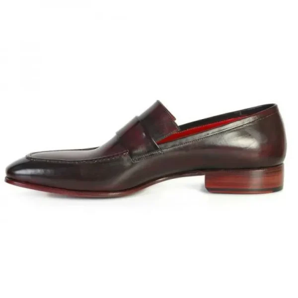 paul_parkman_calfskin_str_2.webp Discount Paul Parkman Calfskin Strap Loafers Purple / Black Purple/Black