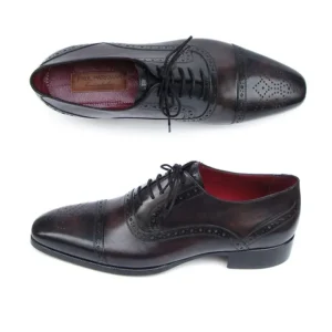 Hot Paul Parkman Cap Toe Brogues Bronze / Black Bronze/Black