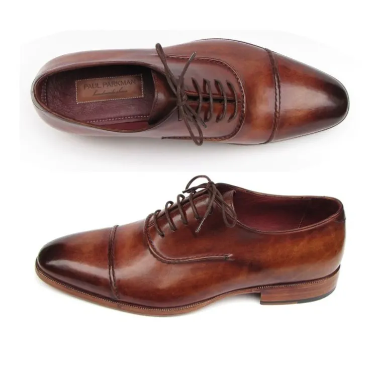 Flash Sale Paul Parkman Cap Toe Oxfords Brown