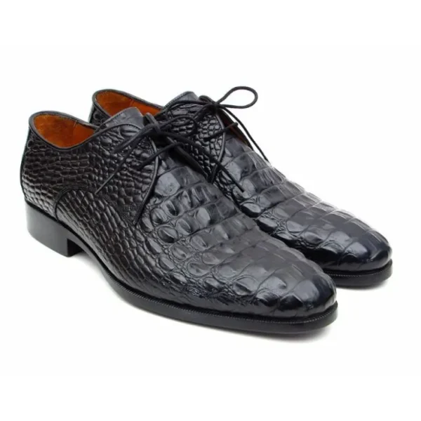 paul_parkman_crocodile_em_0-2.webp Store Paul Parkman Crocodile Embossed Shoes Black