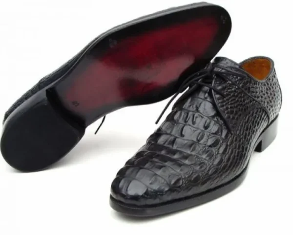 paul_parkman_crocodile_em_1-1.webp Store Paul Parkman Crocodile Embossed Shoes Black