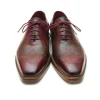 Cheap Paul Parkman Goodyear Welt Wingtip Oxfords Bordeaux / Camel Bordeaux/Camel
