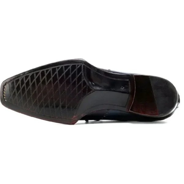 Discount Paul Parkman Goodyear Welted Wingtip Oxfords Bordeaux & Blue