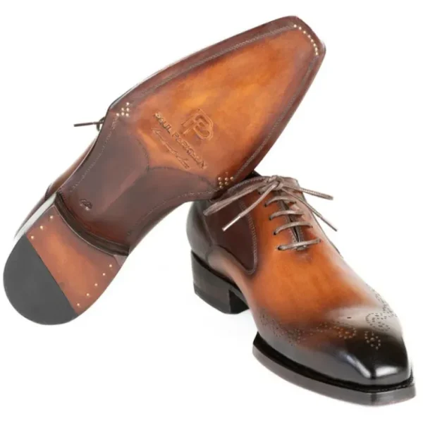 paul_parkman_goodyear_wel_2-25.webp Cheap Paul Parkman Goodyear Welted Punched Oxfords Brown & Camel
