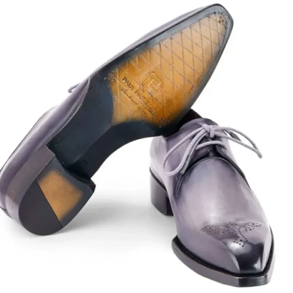 Store Paul Parkman Goodyear Welted Derby Shoes Gray