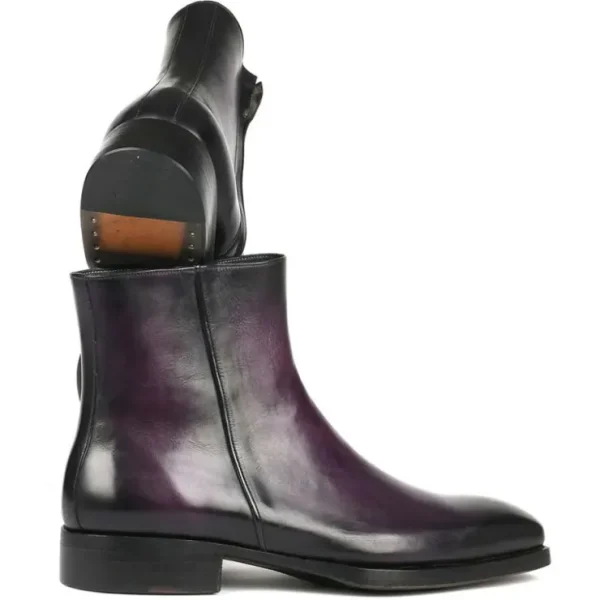 paul_parkman_goodyear_wel_3-5.webp New Paul Parkman Goodyear Welt Side Zipper Boots Purple