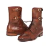 Hot Paul Parkman High Boots Brown