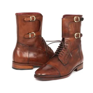 Hot Paul Parkman High Boots Brown