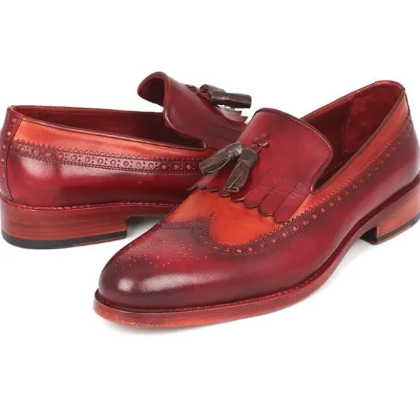 paul_parkman_kiltie_tasse_0.webp Discount Paul Parkman Kiltie Tassel Loafers Tobacco / Bordeaux