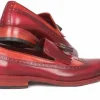 Discount Paul Parkman Kiltie Tassel Loafers Tobacco / Bordeaux