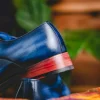 Online Paul Parkman Leather Captoe Oxfords Blue & Turquoise Blue/Turquoise