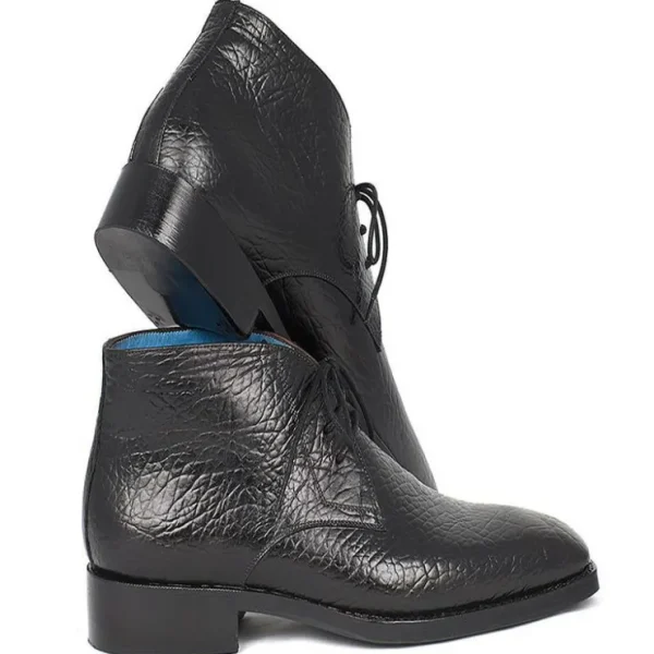 Online Paul Parkman Leather Chukka Boots Black