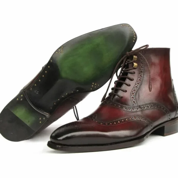 paul_parkman_leather_good_1.webp Cheap Paul Parkman Leather Goodyear Welted Wingtip Boots Bordeaux