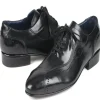 Discount Paul Parkman Leather Lace Up Shoes Black
