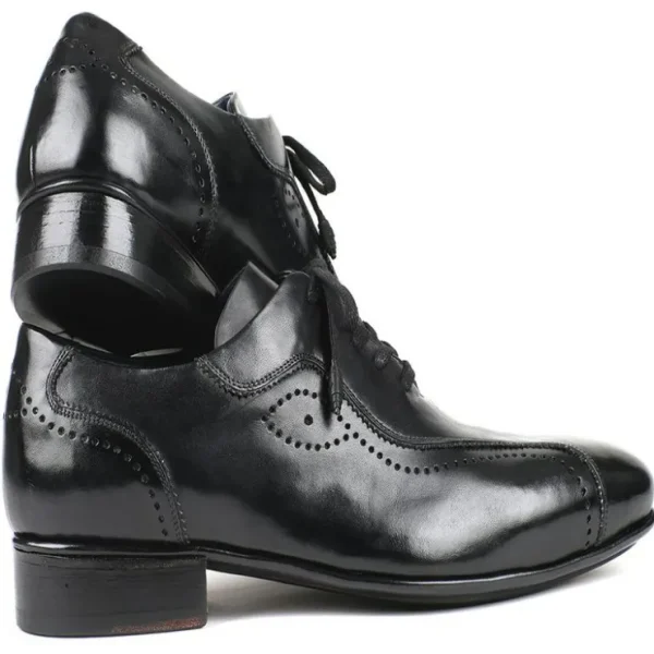 paul_parkman_leather_lace_2.webp Discount Paul Parkman Leather Lace Up Shoes Black