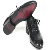 Discount Paul Parkman Leather Lace Up Shoes Black