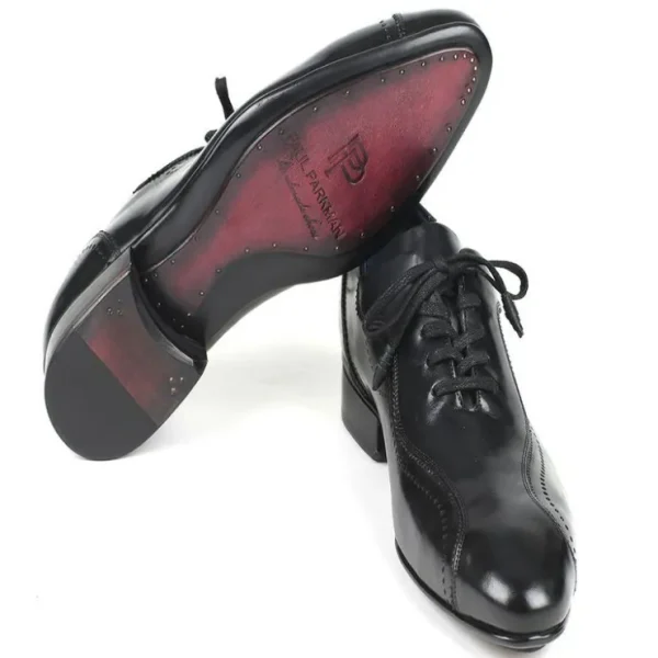 paul_parkman_leather_lace_4.webp Discount Paul Parkman Leather Lace Up Shoes Black