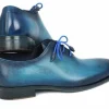Fashion Paul Parkman Medallion Toe Oxfords Blue / Navy