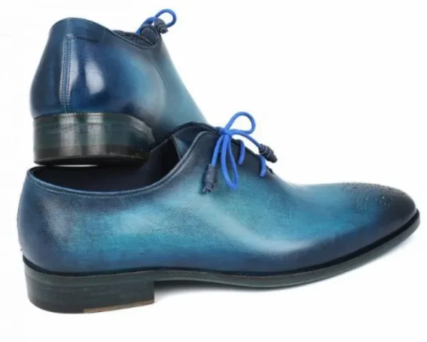 paul_parkman_medallion_to_1.webp Fashion Paul Parkman Medallion Toe Oxfords Blue / Navy