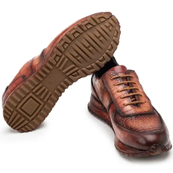paul_parkman_mens_texture_3-1.webp Cheap Paul Parkman Men's Textured Leather Sneakers Burnished Brown BurnishedBrown