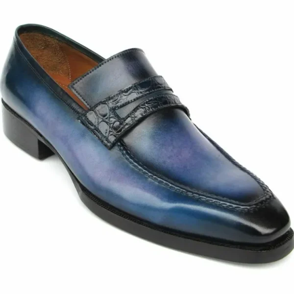 paul_parkman_patina_loafe_0.webp Discount Paul Parkman Patina Loafers Blue