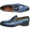 Discount Paul Parkman Patina Loafers Blue