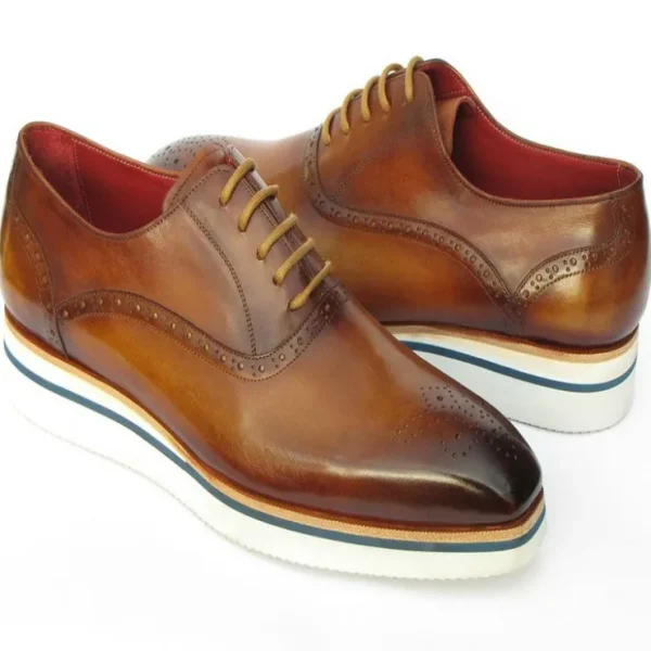 paul_parkman_smart_casual_2-4.webp New Paul Parkman Smart Casual Oxfords Brown