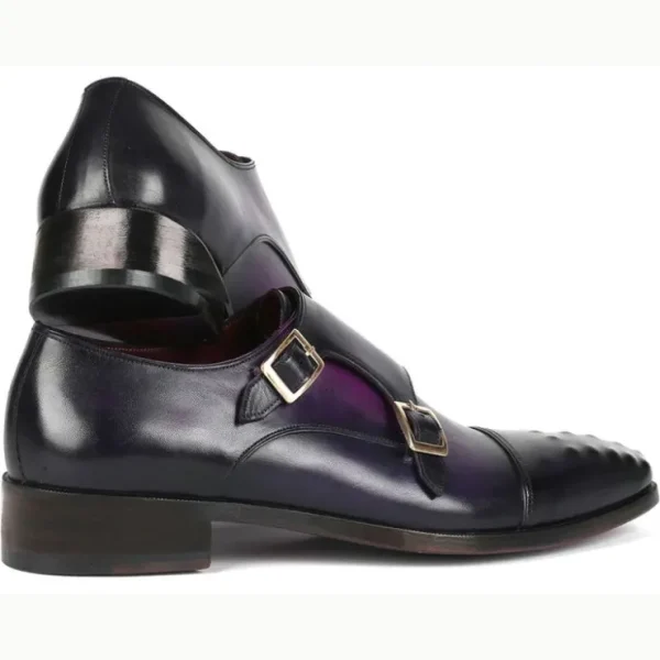 paul_parkman_studded_cap__3-1.webp Flash Sale Paul Parkman Studded Cap Toe Monkstraps Shoes Purple