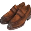 Store Paul Parkman Suede Loafers Antique Brown AntiqueBrown
