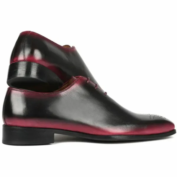 paul_parkman_wholecut_oxf_1-2.webp Sale Paul Parkman Wholecut Oxford Shoes Black / Red