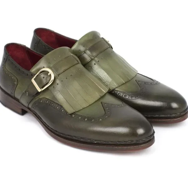 paul_parkman_wingtip_monk_0-1.webp New Paul Parkman Wingtip Monk Strap Shoes Green