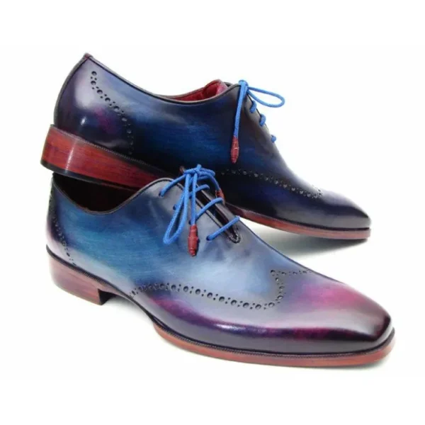Hot Paul Parkman Wingtip Oxfords Blue / Purple