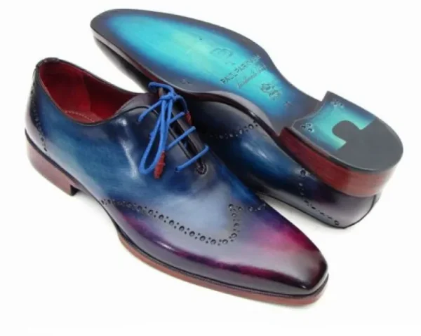 Hot Paul Parkman Wingtip Oxfords Blue / Purple