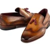 Fashion Paul Parkman Wingtip Tassel Loafers Brown