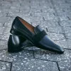 Best Sale Paul Stuart Heron Formal Slip On Black