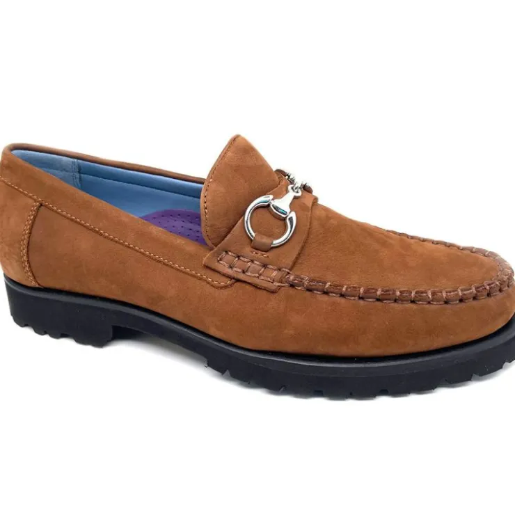 Hot Robert Zur Brixton Suede Bit Loafers Sigaro