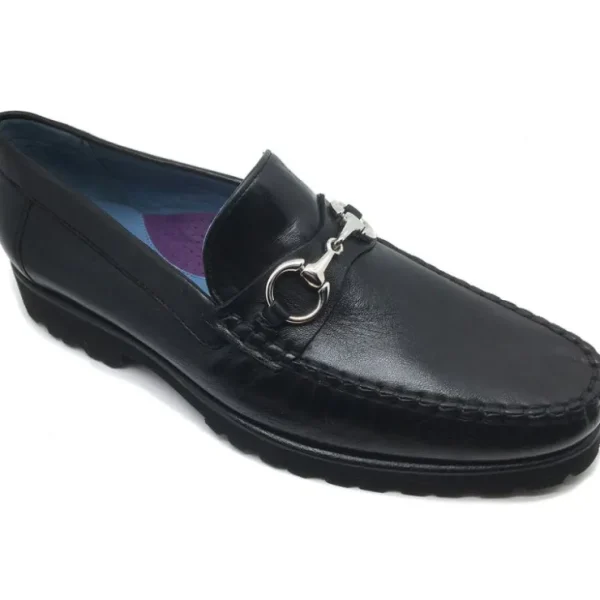 robert_zur_brixton_true_g_0.webp Shop Robert Zur Brixton True Glove Bit Loafers Black