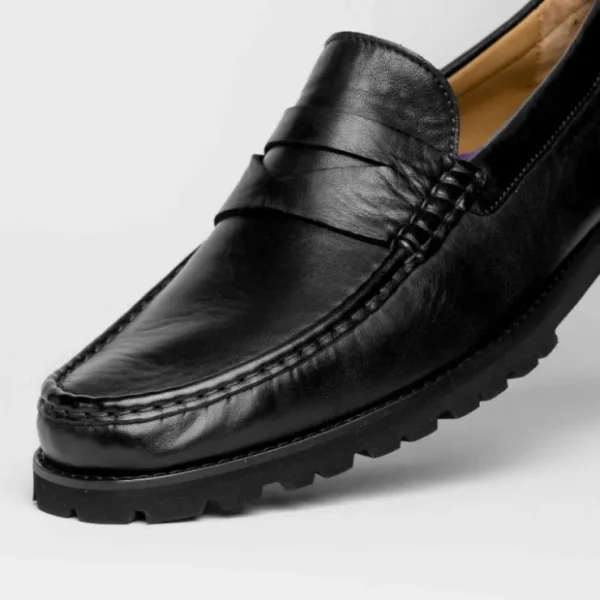 robert_zur_dillon_penny_l_2.webp Flash Sale Robert Zur Dillon Penny Loafers Black Luggage