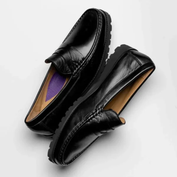robert_zur_dillon_penny_l_4.webp Flash Sale Robert Zur Dillon Penny Loafers Black Luggage