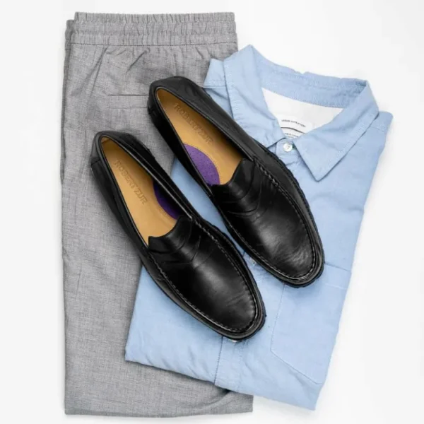 robert_zur_dillon_penny_l_5.webp Flash Sale Robert Zur Dillon Penny Loafers Black Luggage