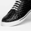 New Robert Zur Jesse Tie Sneaker Black