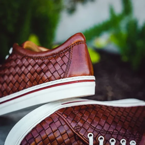 robert_zur_jesse_tie_snea_8.webp Outlet Robert Zur Jesse Tie Sneaker Dark Luggage DarkLuggage