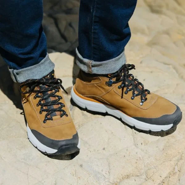 Outlet Samuel Hubbard Camino Hiker Nubuck Boots Brown